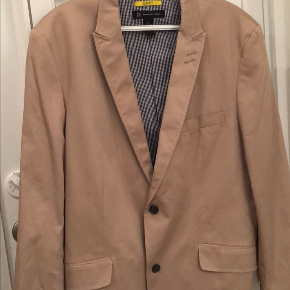 iNC Men's Khaki Jacket